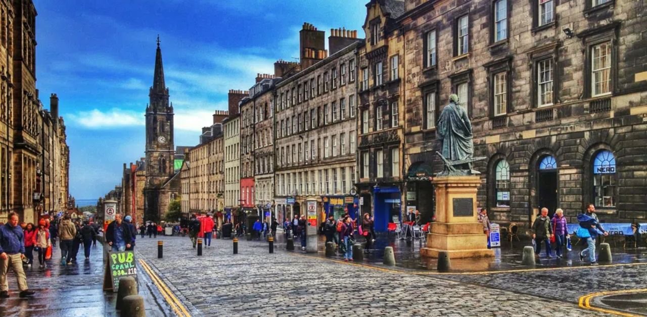 KLM Airlines Edinburgh Office in Scotland