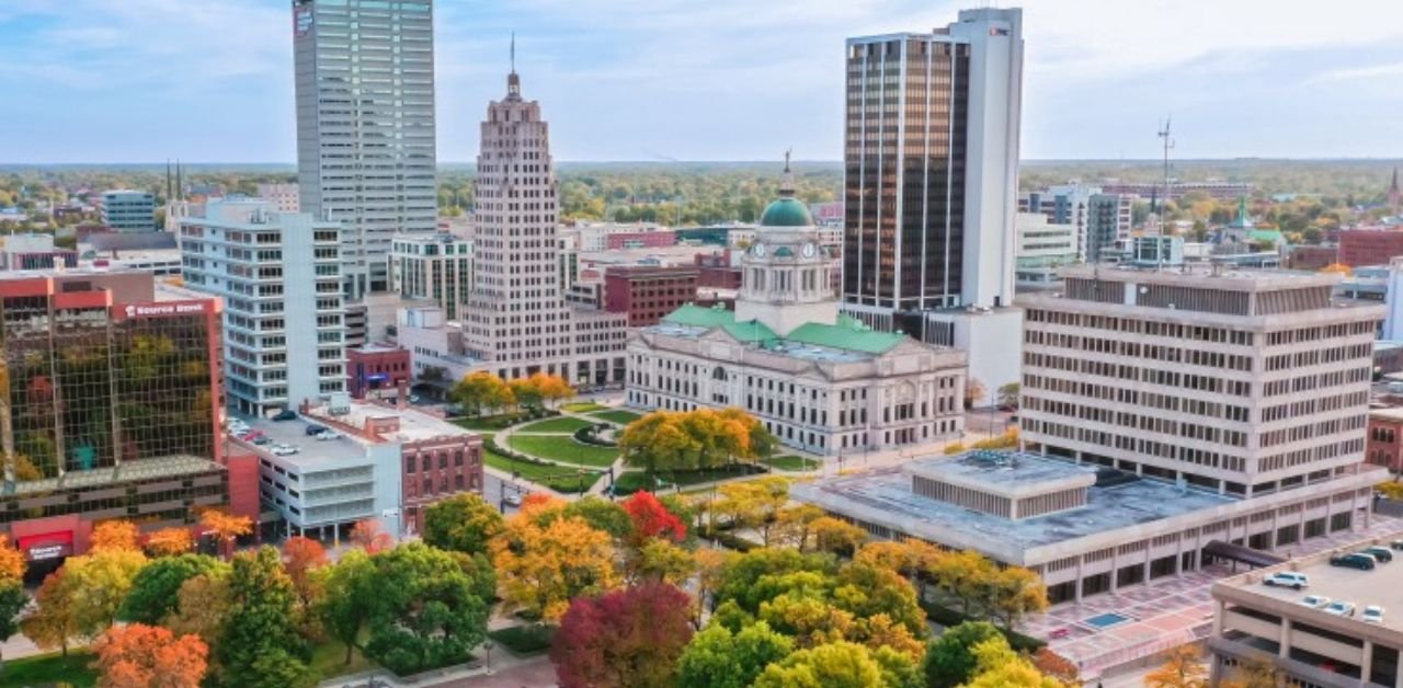 KLM Airlines Fort Wayne Office in USA