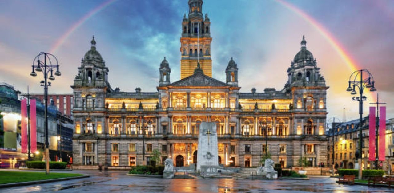 KLM Airlines Glasgow Office in Scotland