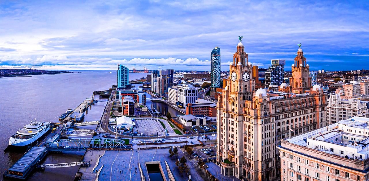 KLM Airlines Liverpool Office in England