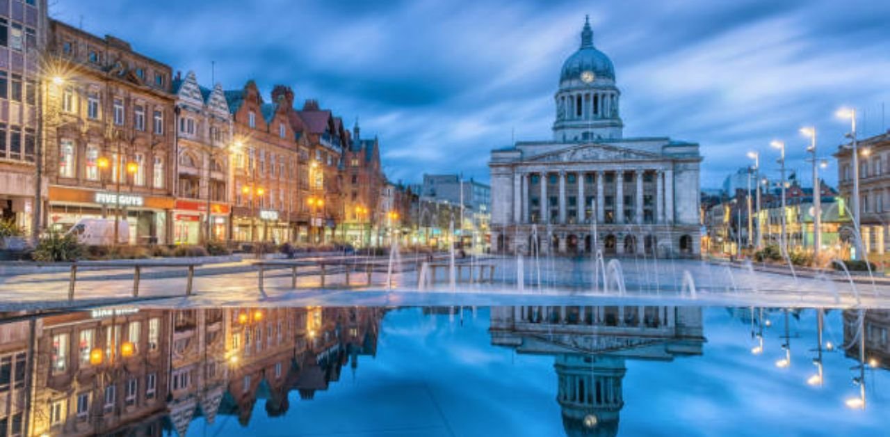 KLM Airlines Nottingham Office in England