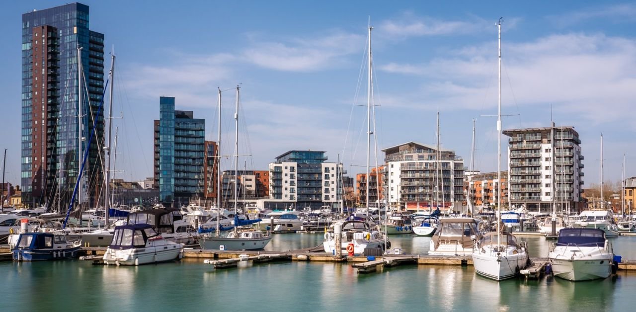 KLM Airlines Southampton Office in England