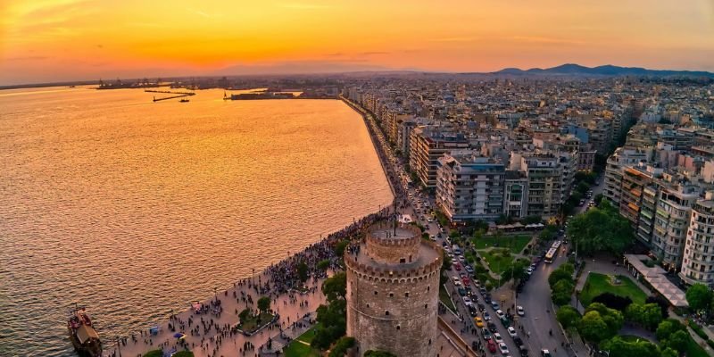 Austrian Airlines Thessaloniki Office In Greece