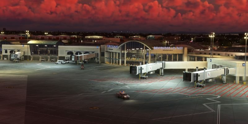 Delta Airlines El Paso International Airport
