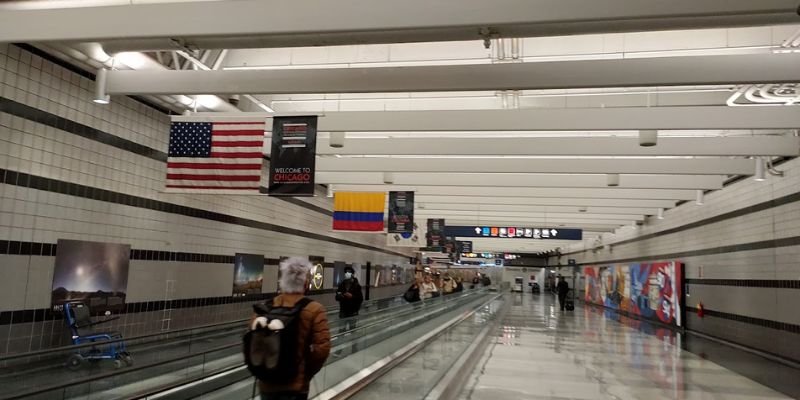 Aeromexico Airlines ORD Terminal