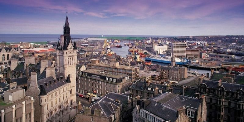 Lufthansa Airlines Aberdeen Office in Scotland