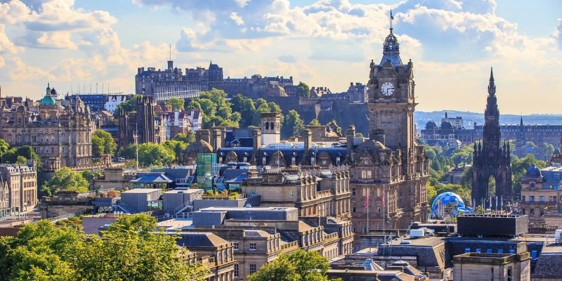 Lufthansa Airlines Edinburgh Office in Scotland