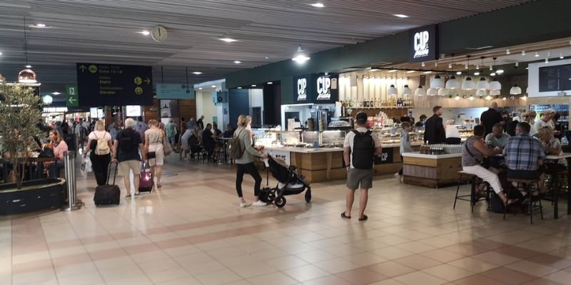 Luxair RHO Terminal