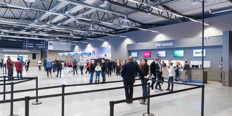 Luxair SCR Terminal