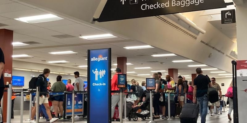 WestJet Airlines AZA Terminal