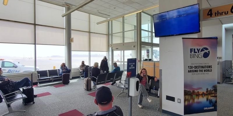 Aeromexico Airlines BGM Terminal