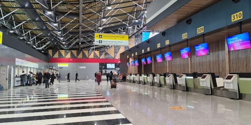 Aeromexico Airlines SVO Terminal